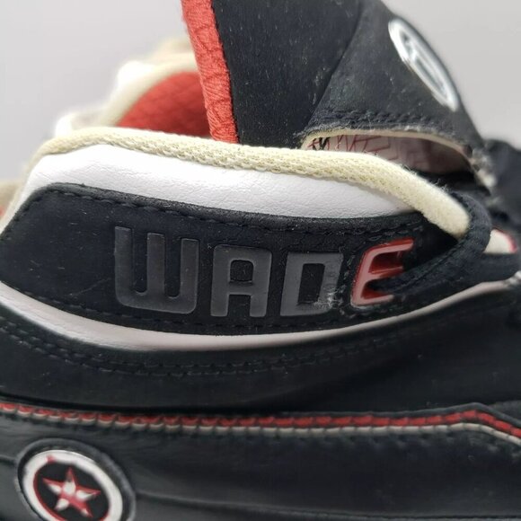 Converse Wade 3 Mid Black White Red - Size 7 - 101774 - Picture 6 of 8